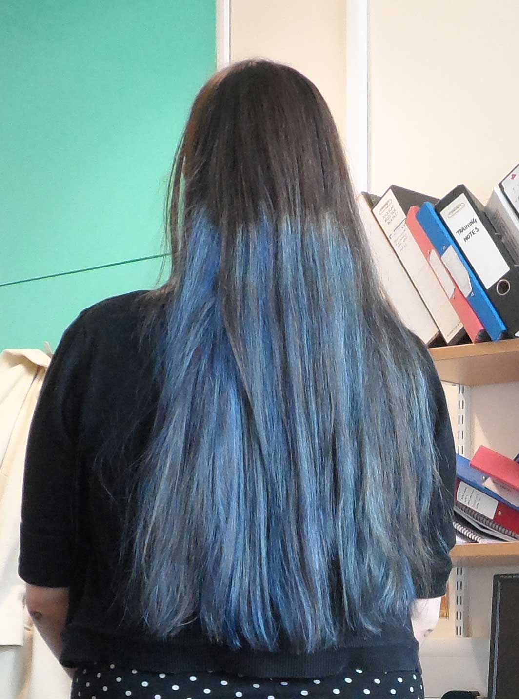 Discovering The Perfect Blue Hair Dye Carla Louise Inspiring
