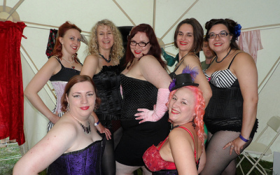 Paper Dolls Burlesque at the Fling Festival 2013