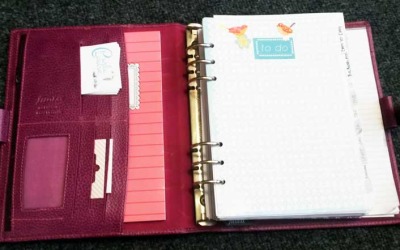 On my desk: Planning geek heaven! (contains Filofax goodness)
