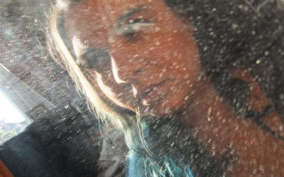 The girl in the mirror