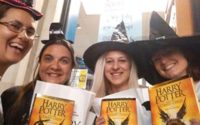 A Harry Potter midnight party